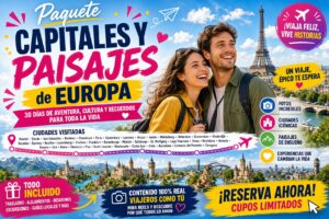 capitales y paisajes de europa