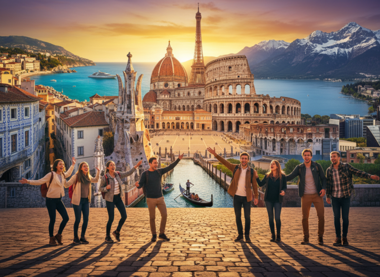 Paquete EUROPA SOBRE RUEDAS