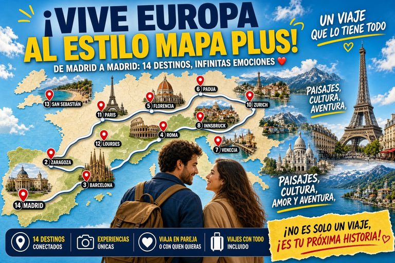 Europa Estilo Mapa Plus 1