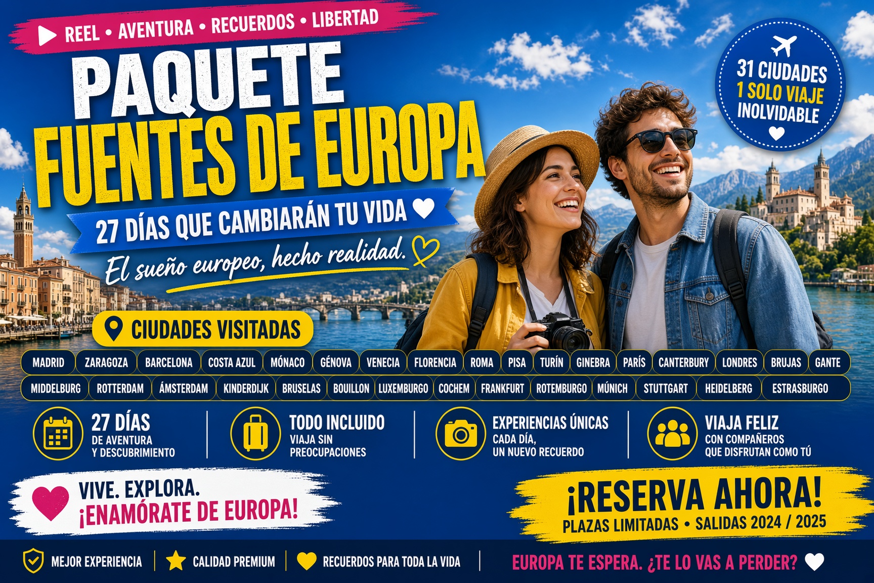 paquete fuente de europa